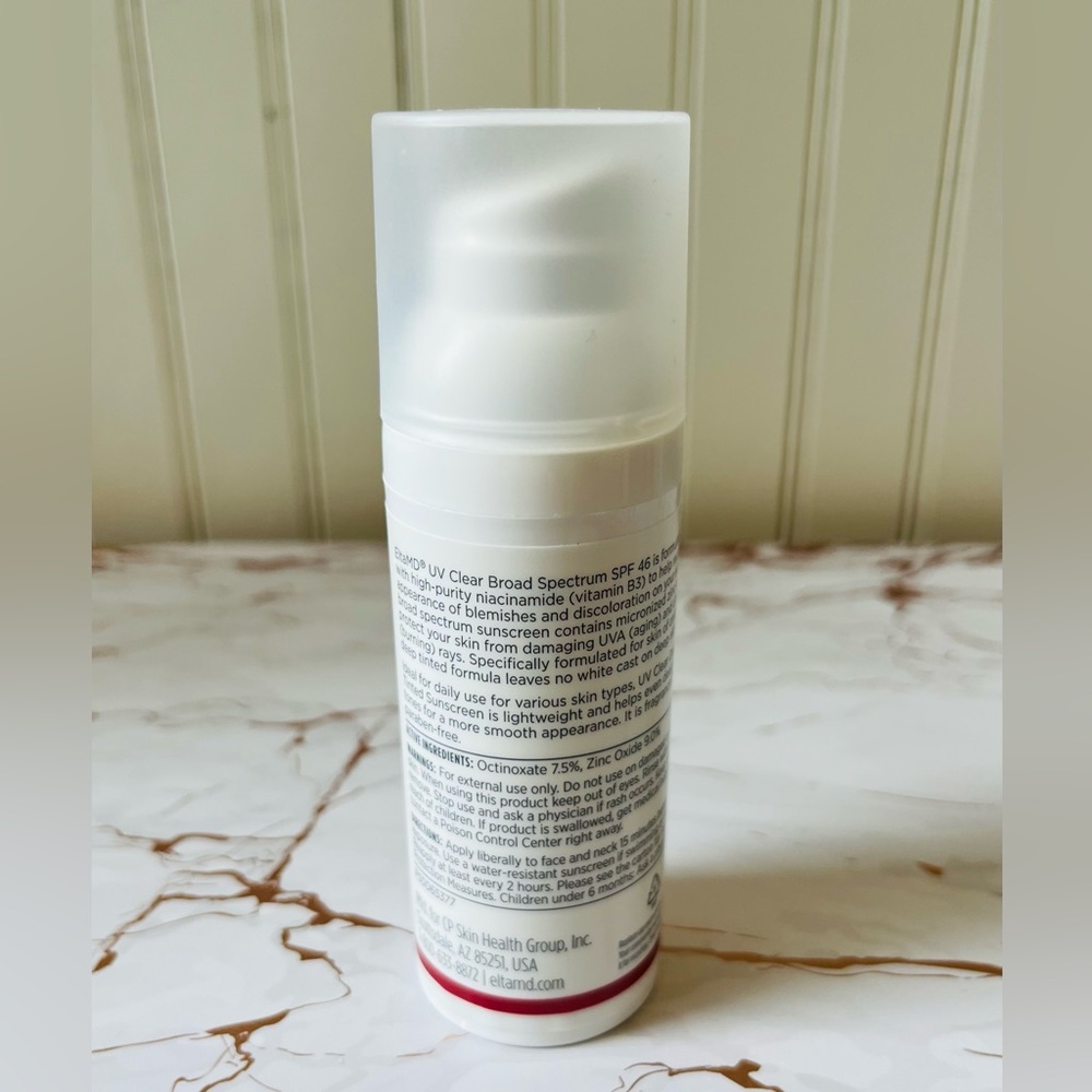 ELTAMD UV CLEAR DEEP TINTED SUNSCREEN SPF 45 | SET OF 2 | 1.7OZ | NEW - Picture 8 of 9